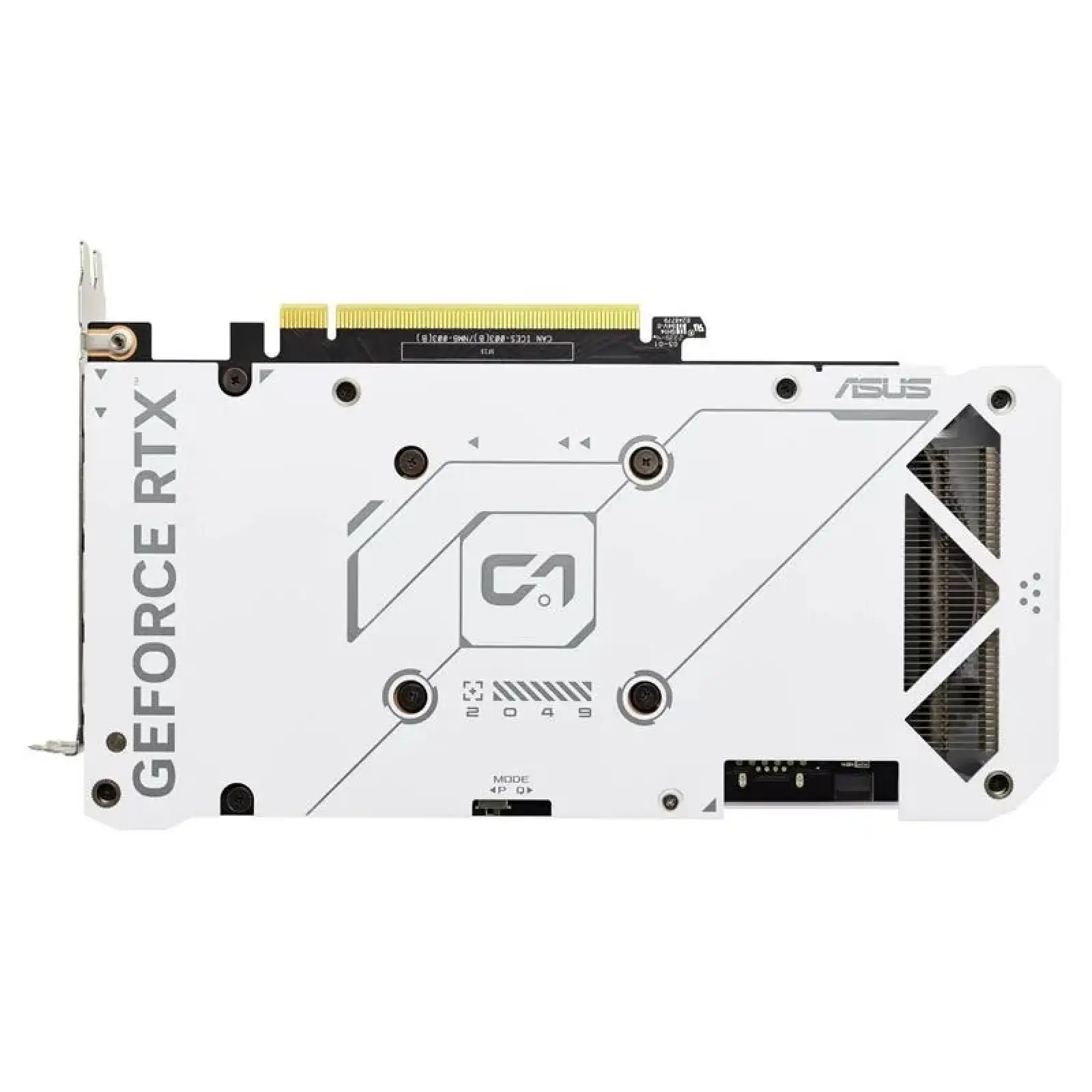 Видеокарта GF RTX 4060 8GB GDDR6 Dual Evo White OC Asus (DUAL-RTX4060-O8G-EVO-WHITE) UA