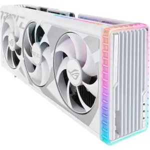 Видеокарта GF RTX 4080 Super 16GB GDDR6X ROG Strix Gaming OC White Asus (ROG-STRIX-RTX4080S-O16G-WHITE) UA