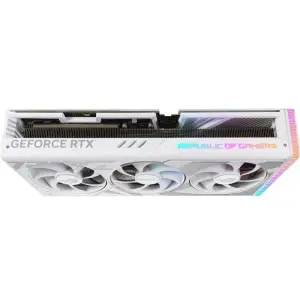Видеокарта GF RTX 4080 Super 16GB GDDR6X ROG Strix Gaming OC White Asus (ROG-STRIX-RTX4080S-O16G-WHITE) UA