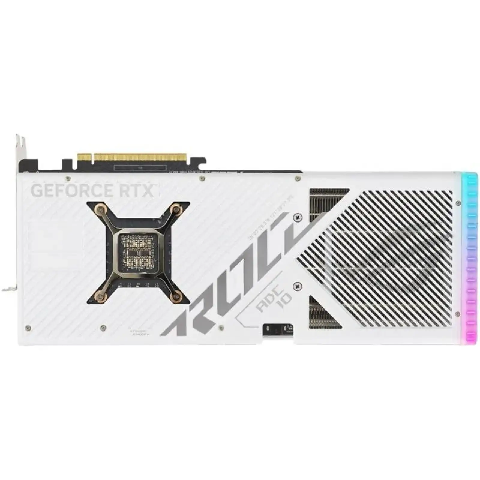 Видеокарта GF RTX 4080 Super 16GB GDDR6X ROG Strix Gaming OC White Asus (ROG-STRIX-RTX4080S-O16G-WHITE) UA