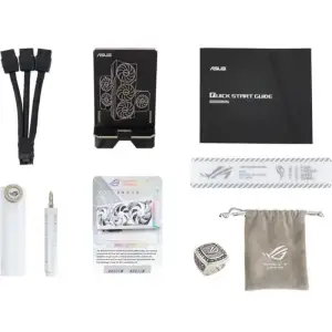 Видеокарта GF RTX 4080 Super 16GB GDDR6X ROG Strix Gaming OC White Asus (ROG-STRIX-RTX4080S-O16G-WHITE) UA