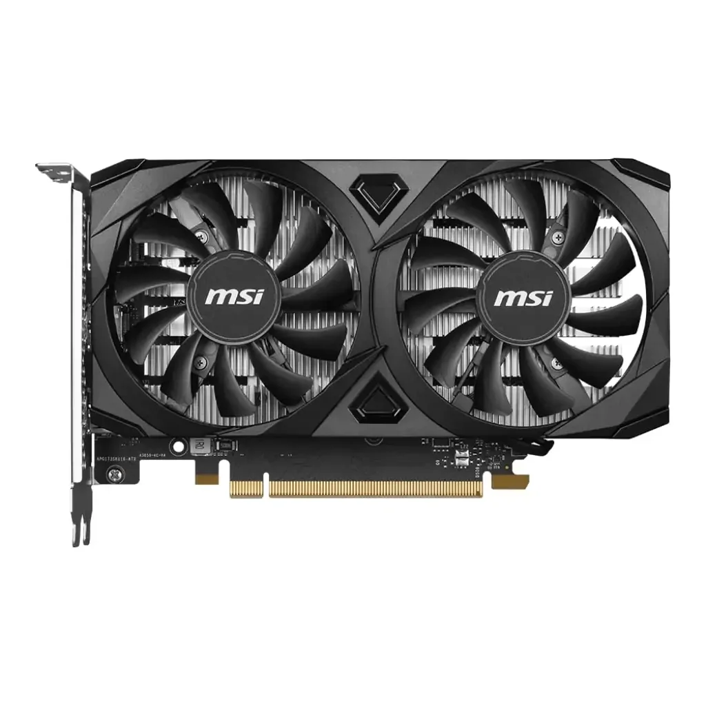 Відеокарта GF RTX 3050 6GB GDDR6 Ventus 2X E 6G OC MSI (GeForce RTX 3050 VENTUS 2X E 6G OC) UA