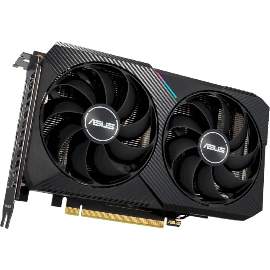 Відеокарта GF RTX 3060 12GB GDDR6 Dual OC V2 Asus (DUAL-RTX3060-O12G-V2) (LHR) UA