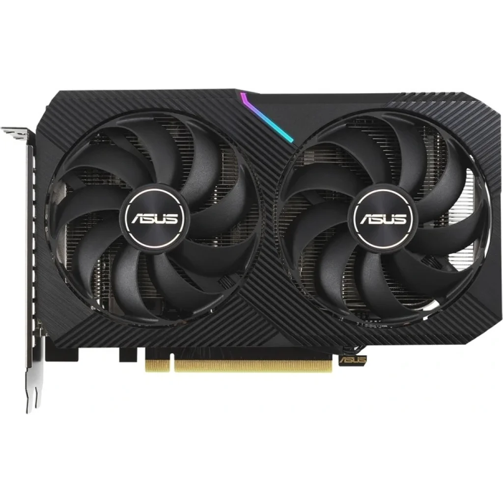 Відеокарта GF RTX 3060 12GB GDDR6 Dual OC V2 Asus (DUAL-RTX3060-O12G-V2) (LHR) UA