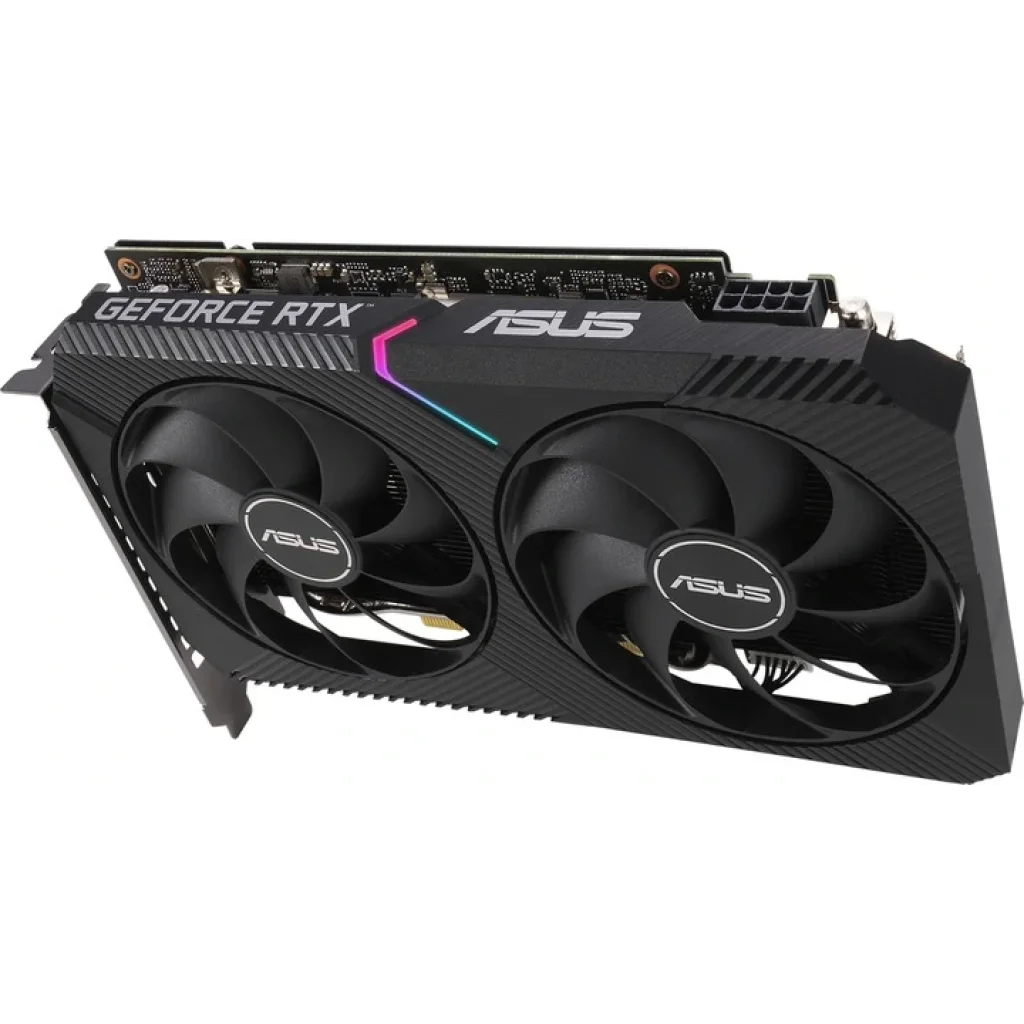 Відеокарта GF RTX 3060 12GB GDDR6 Dual OC V2 Asus (DUAL-RTX3060-O12G-V2) (LHR) UA