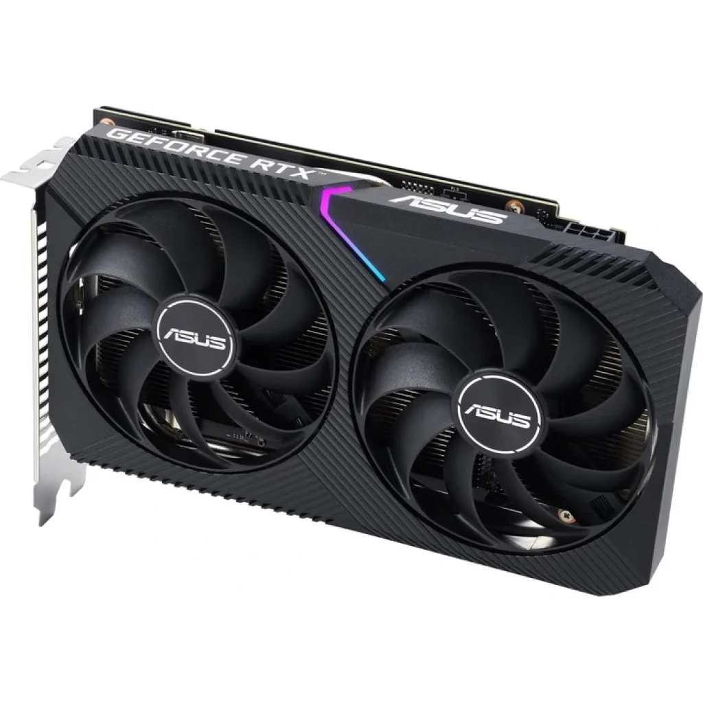 Відеокарта GF RTX 3050 8GB GDDR6 Dual OC V2 Asus (DUAL-RTX3050-O8G-V2) UA