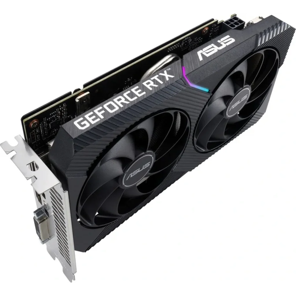 Відеокарта GF RTX 3050 8GB GDDR6 Dual OC V2 Asus (DUAL-RTX3050-O8G-V2) UA