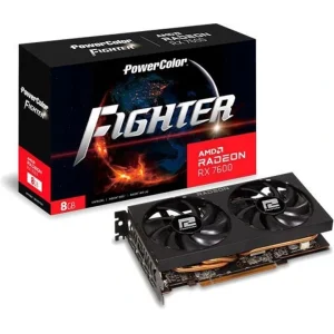 Видеокарта AMD Radeon RX 7600 8GB GDDR6 Fighter PowerColor (RX 7600 8G-F) UA