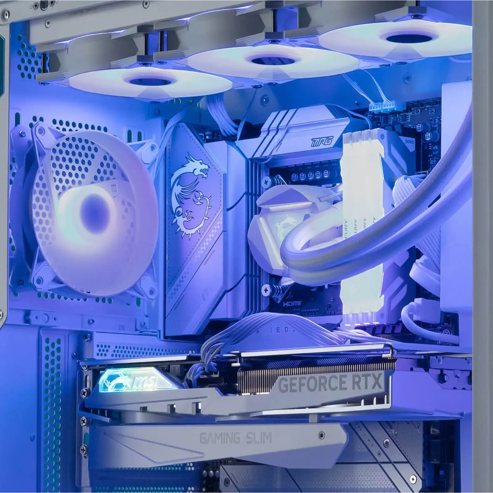 Відеокарта MSI GF RTX 4060 Ti 16GB GDDR6 Gaming X Slim White (GeForce RTX 4060 Ti GAMING X SLIM WHITE 16G) UA
