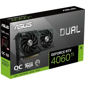 Відеокарта GF RTX 4060 Ti 16GB GDDR6 Dual OC Asus (DUAL-RTX4060TI-O16G) UA