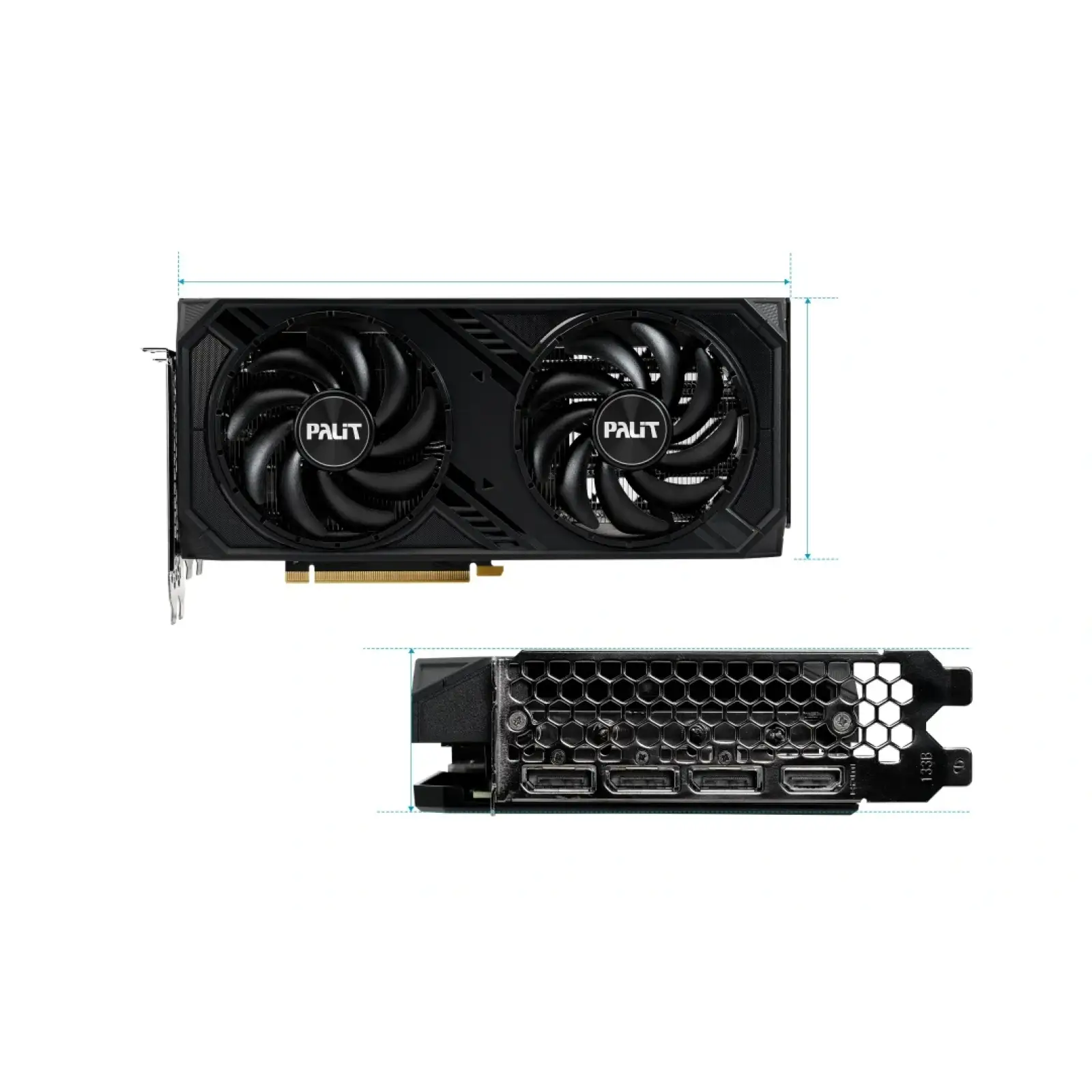 Відеокарта GF RTX 4070 Super 12GB GDDR6X Dual Palit (NED407S019K9-1043D) UA
