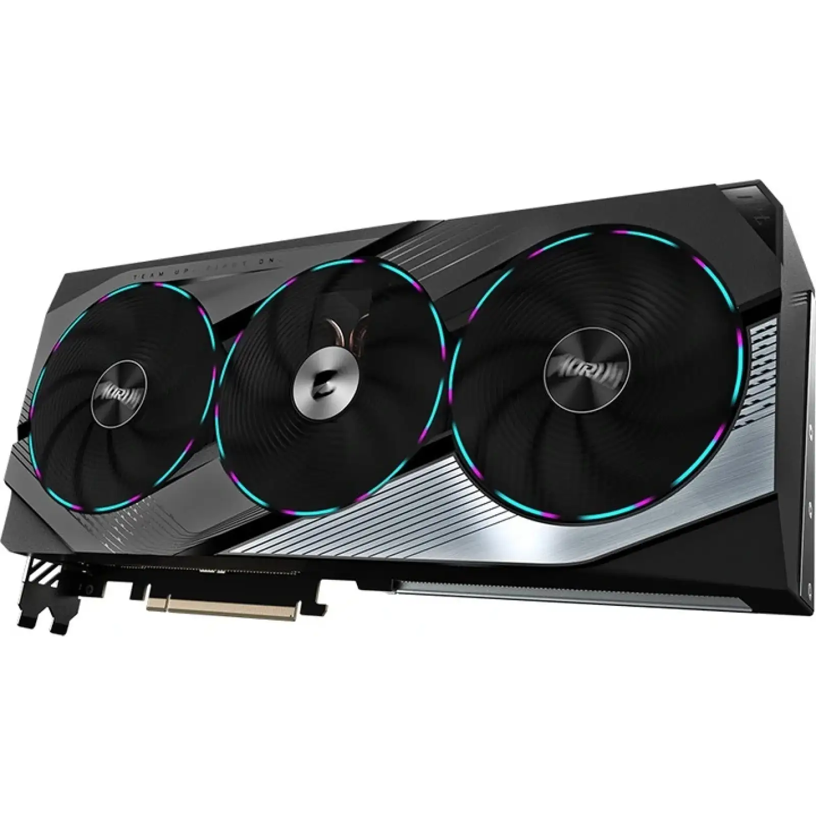 Відеокарта GF RTX 4070 Super 12GB GDDR6X Aorus Master Gigabyte (GV-N407SAORUS M-12GD) UA