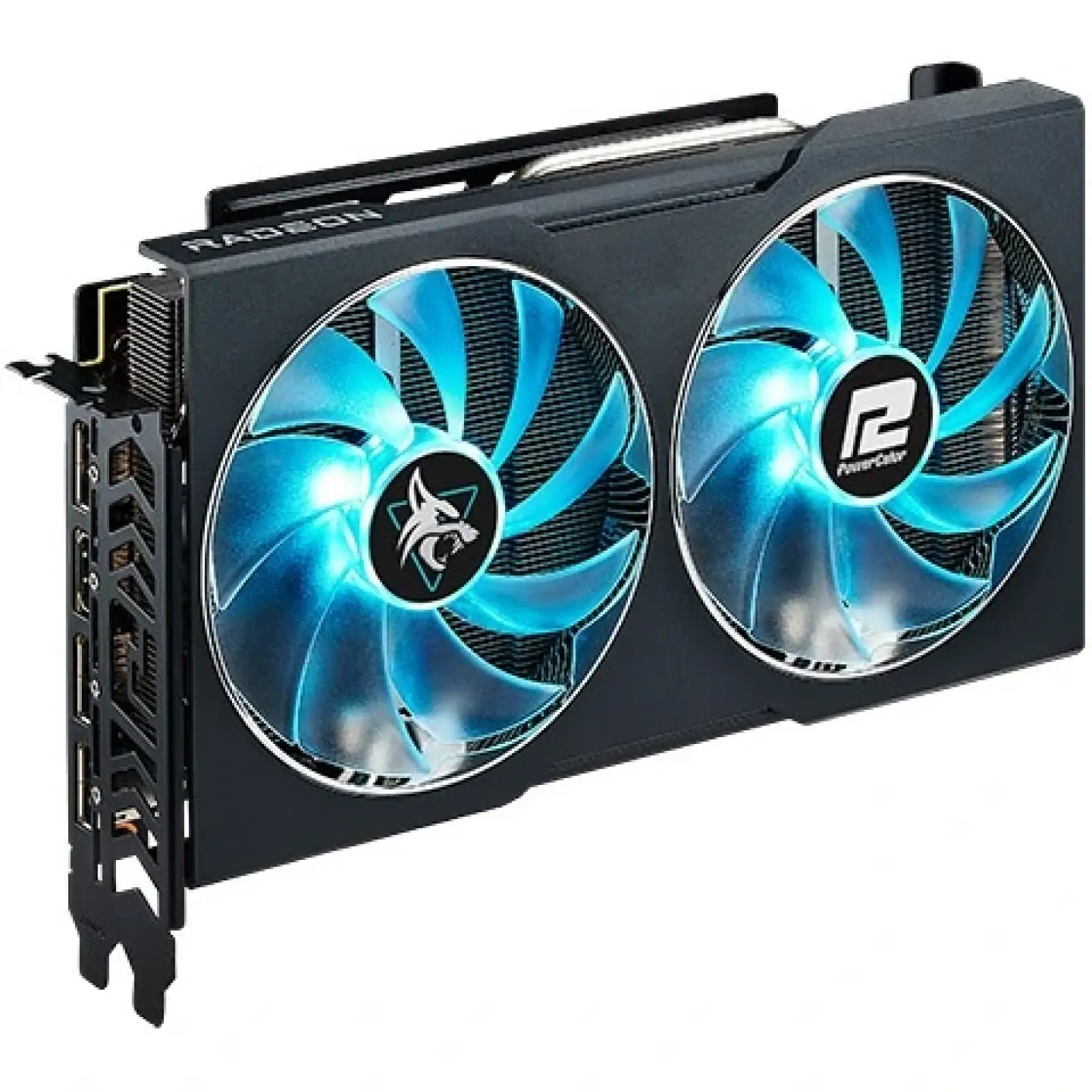 Відеокарта AMD Radeon RX 7600 XT 16GB GDDR6 Hellhound OC PowerColor (RX 7600 XT 16G-L/OC) UA