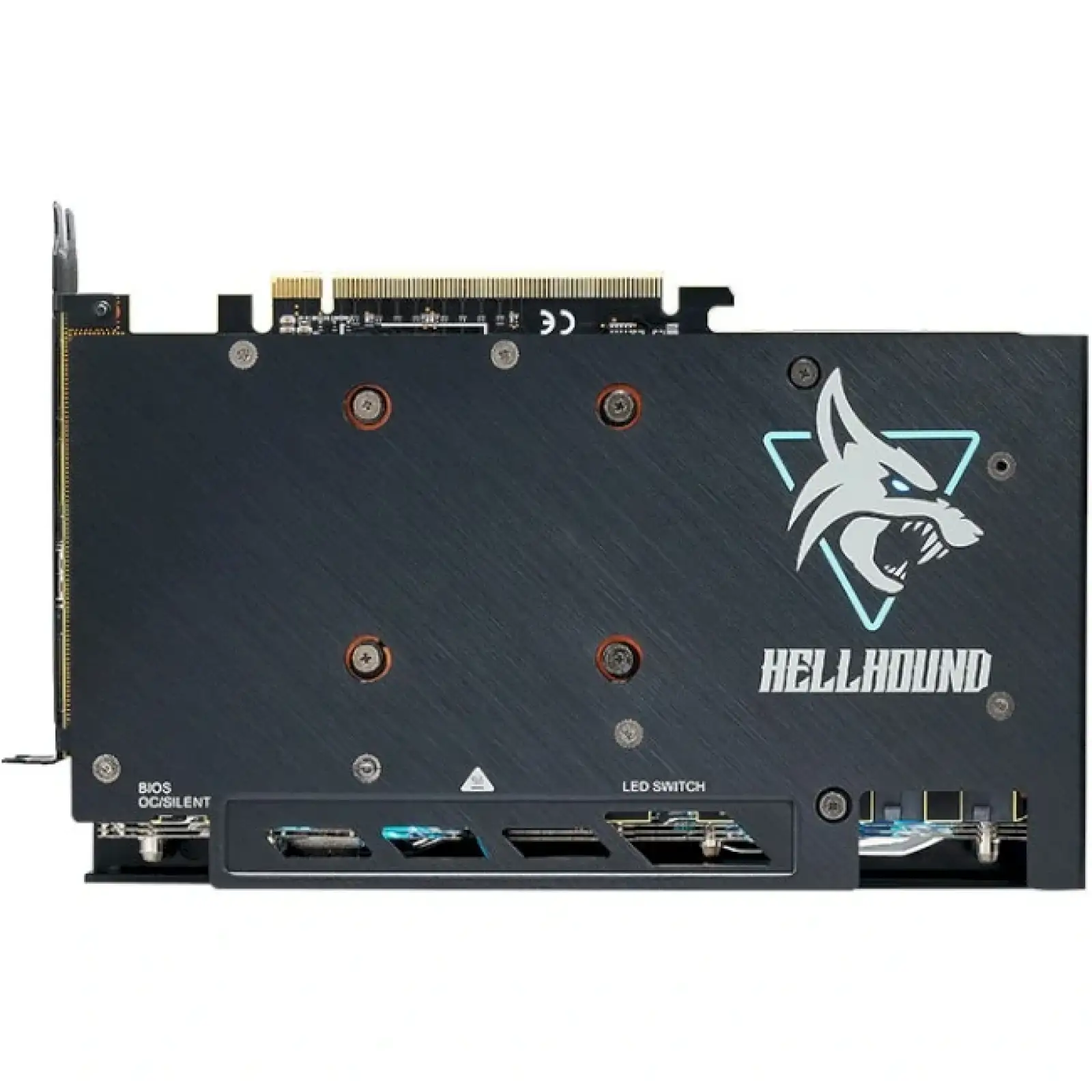 Відеокарта AMD Radeon RX 7600 XT 16GB GDDR6 Hellhound OC PowerColor (RX 7600 XT 16G-L/OC) UA