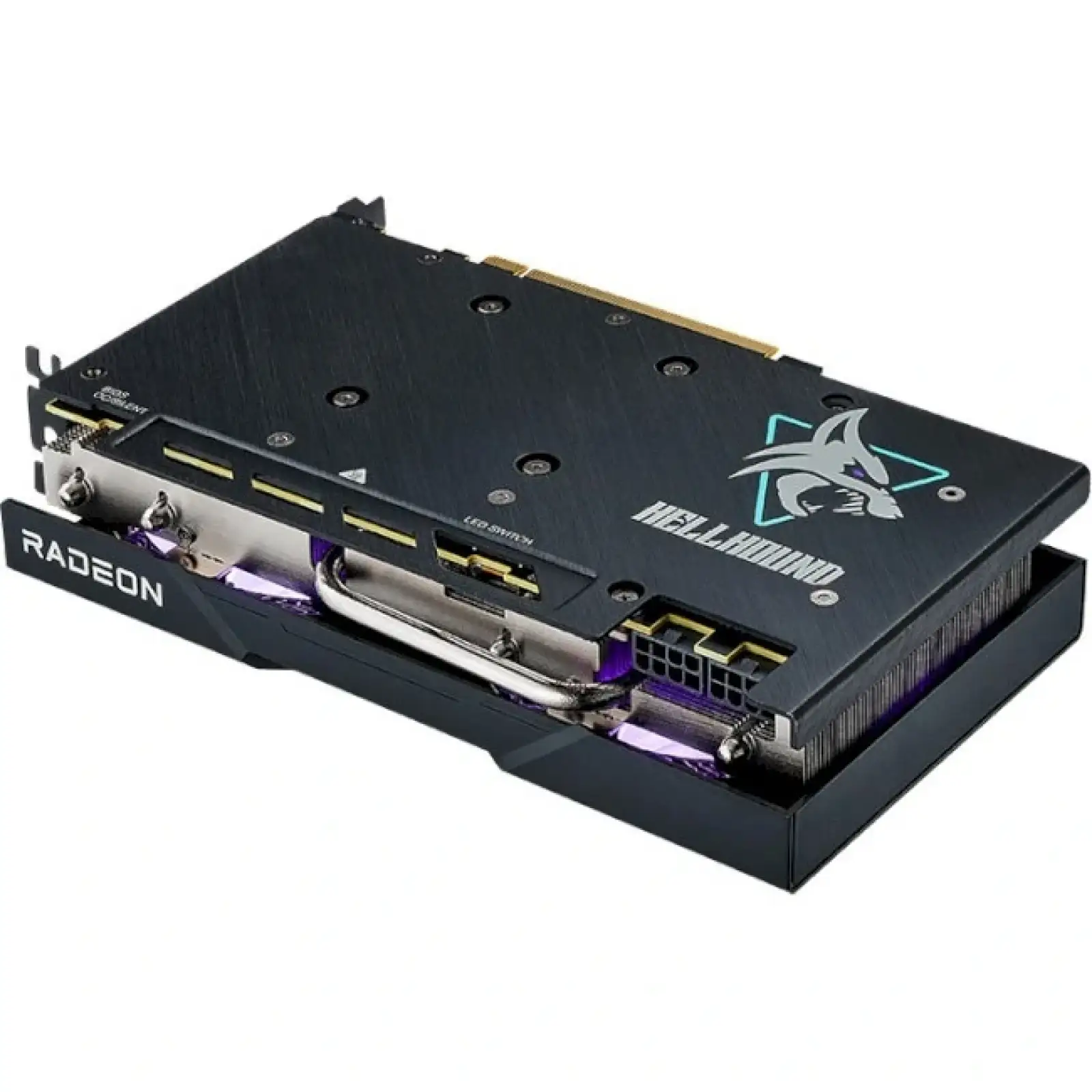 Відеокарта AMD Radeon RX 7600 XT 16GB GDDR6 Hellhound OC PowerColor (RX 7600 XT 16G-L/OC) UA