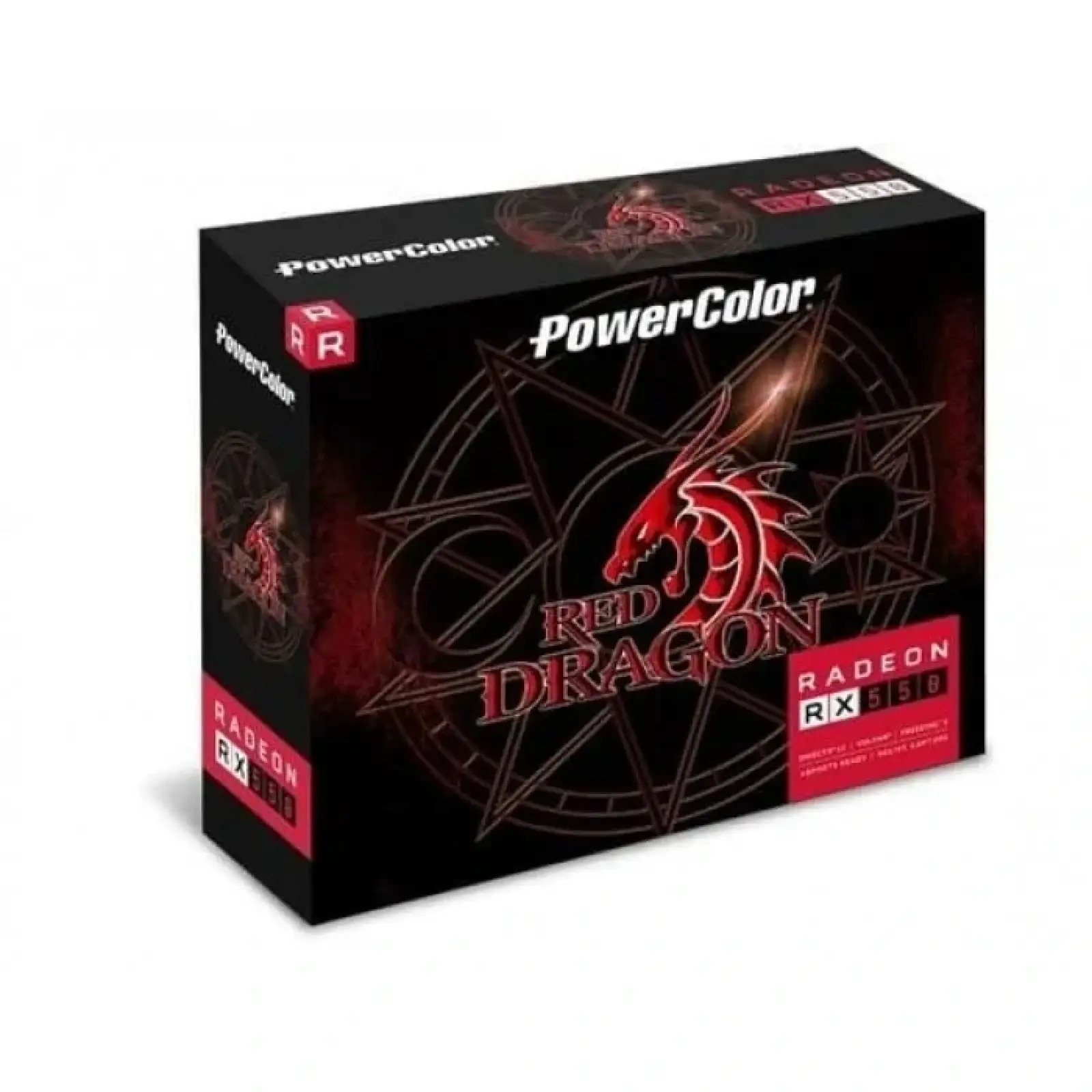 Відеокарта AMD Radeon RX 550 4GB GDDR5 Red Dragon OC V2 PowerColor (AXRX 550 4GBD5-DHV2/OC) UA