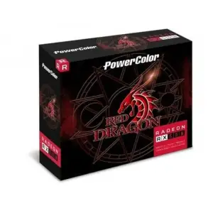 Відеокарта AMD Radeon RX 550 4GB GDDR5 Red Dragon OC V2 PowerColor (AXRX 550 4GBD5-DHV2/OC) UA