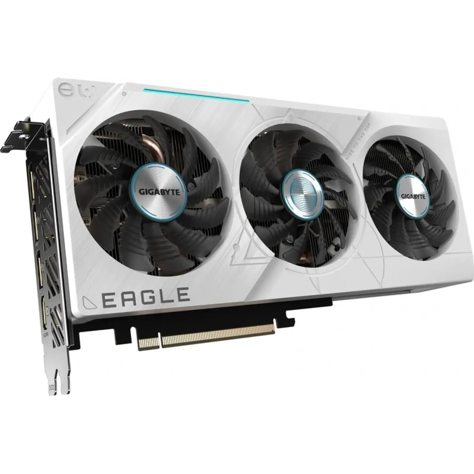 Відеокарта GF RTX 4070 Super 12GB GDDR6X Eagle OC Ice Gigabyte (GV-N407SEAGLEOC ICE-12GD) UA