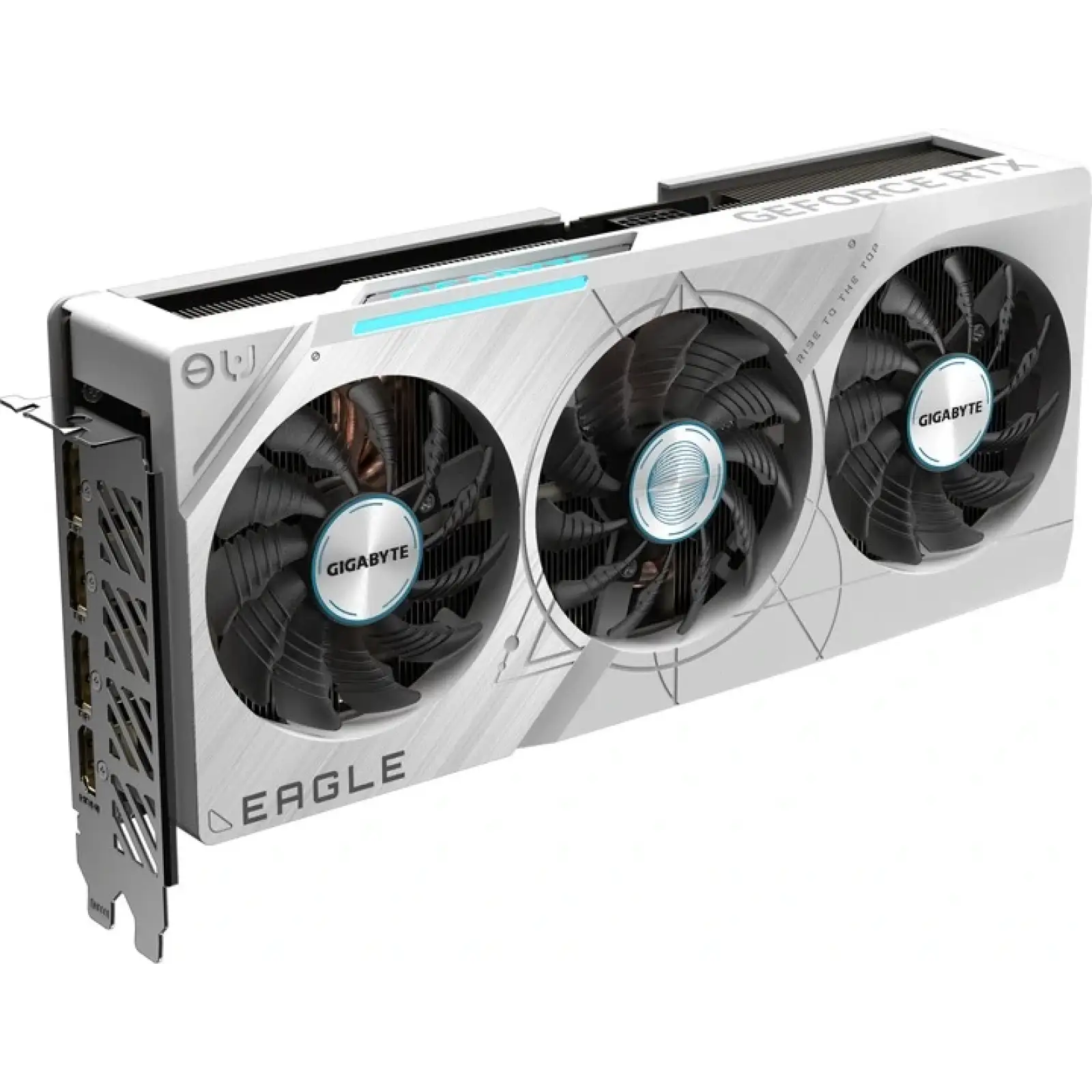 Відеокарта GF RTX 4070 Super 12GB GDDR6X Eagle OC Ice Gigabyte (GV-N407SEAGLEOC ICE-12GD) UA