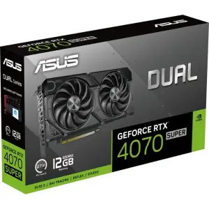 Відеокарта GF RTX 4070 Super 12GB GDDR6X Dual Evo Asus (DUAL-RTX4070S-12G-EVO) UA