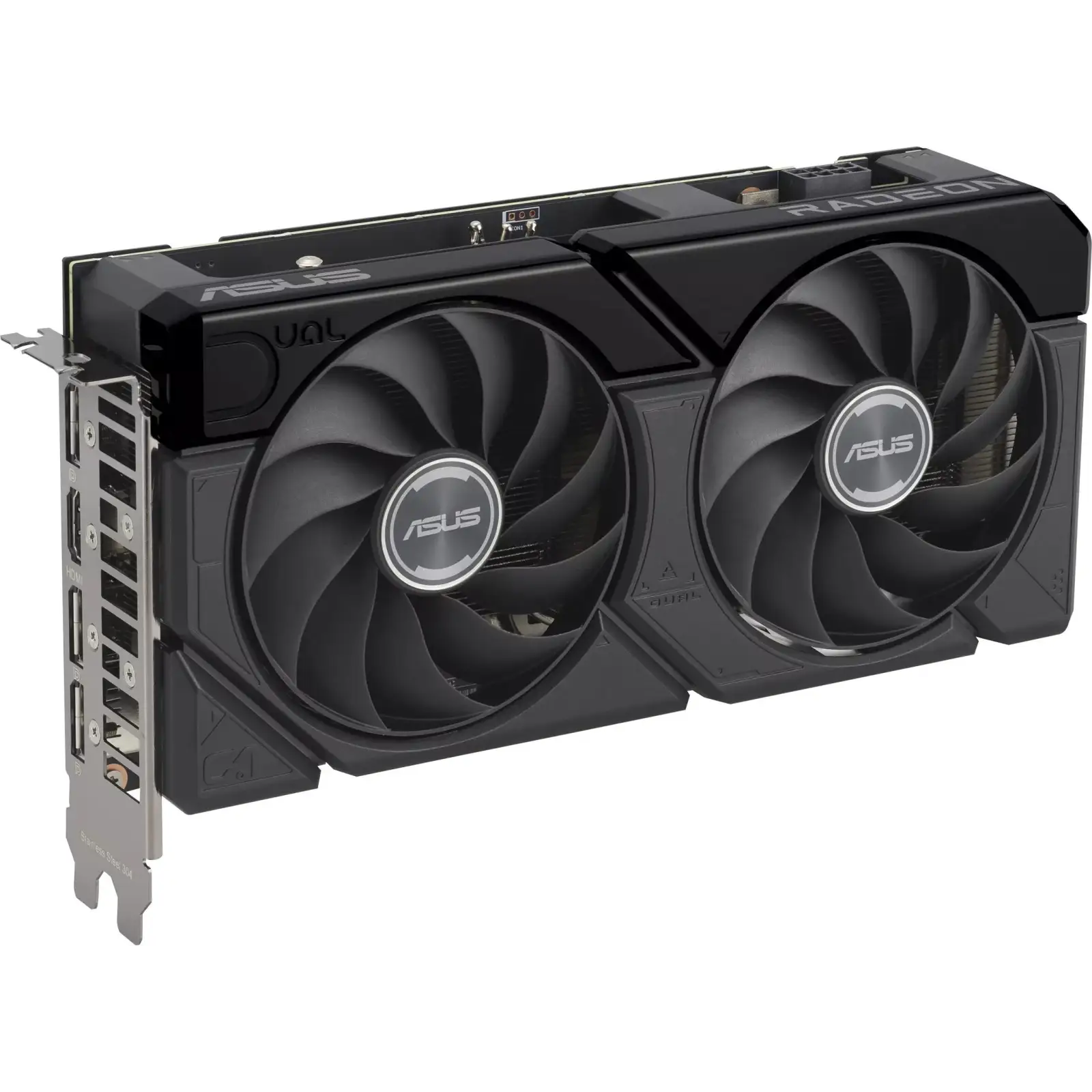 Відеокарта AMD Radeon RX 7600 XT 16GB GDDR6 Dual OC Asus (DUAL-RX7600XT-O16G) UA