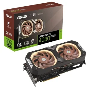 Видеокарта GF RTX 4080 Super 16GB GDDR6X Noctua OC Asus (RTX4080S-O16G-NOCTUA) UA