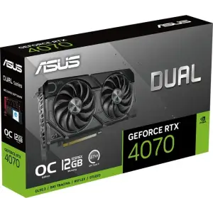 Відеокарта GF RTX 4070 12GB GDDR6X Dual EVO OC Asus (DUAL-RTX4070-O12G-EVO) UA