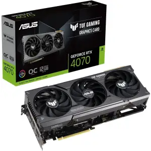 Відеокарта GF RTX 4070 Super 12GB GDDR6X TUF Gaming Asus (TUF-RTX4070S-12G-GAMING) UA