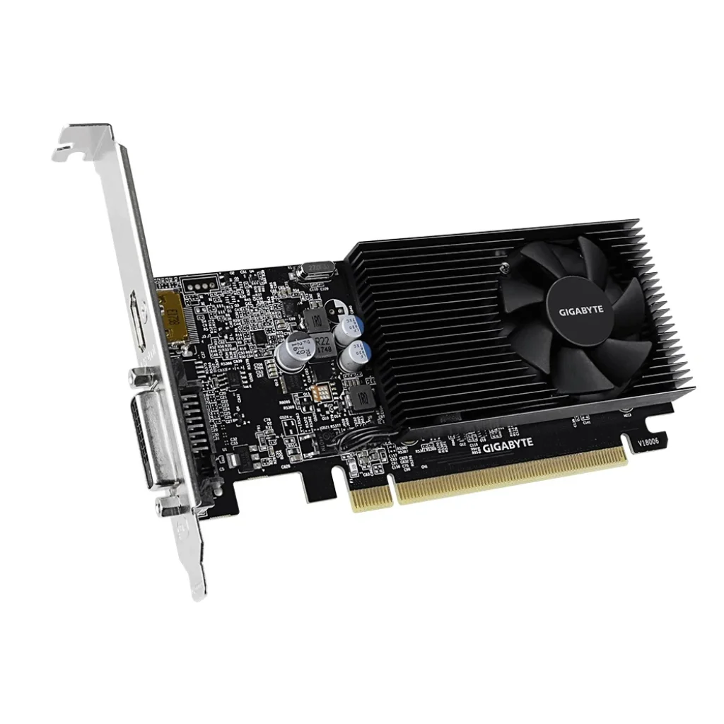 Видеокарта GF GT 1030 2GB DDR4 Low Profile Gigabyte (GV-N1030D4-2GL) UA