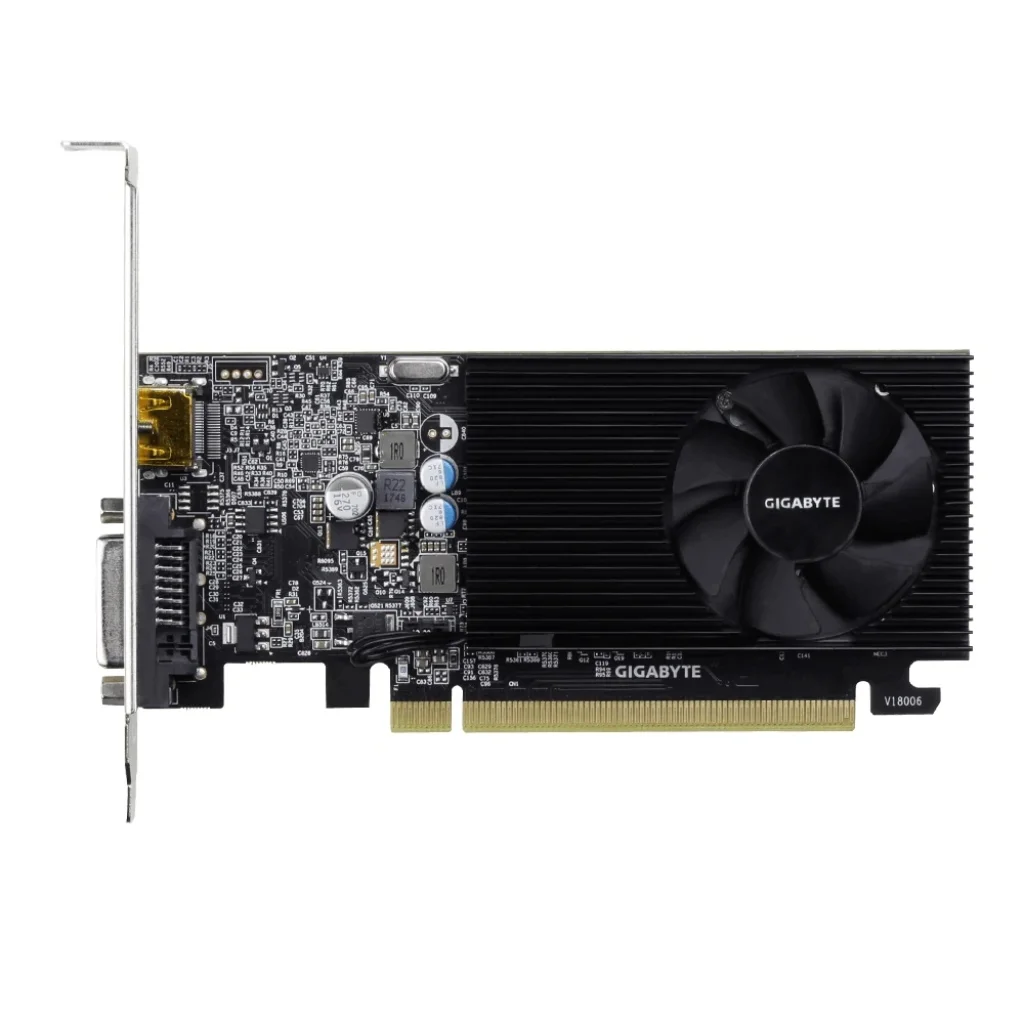Видеокарта GF GT 1030 2GB DDR4 Low Profile Gigabyte (GV-N1030D4-2GL) UA