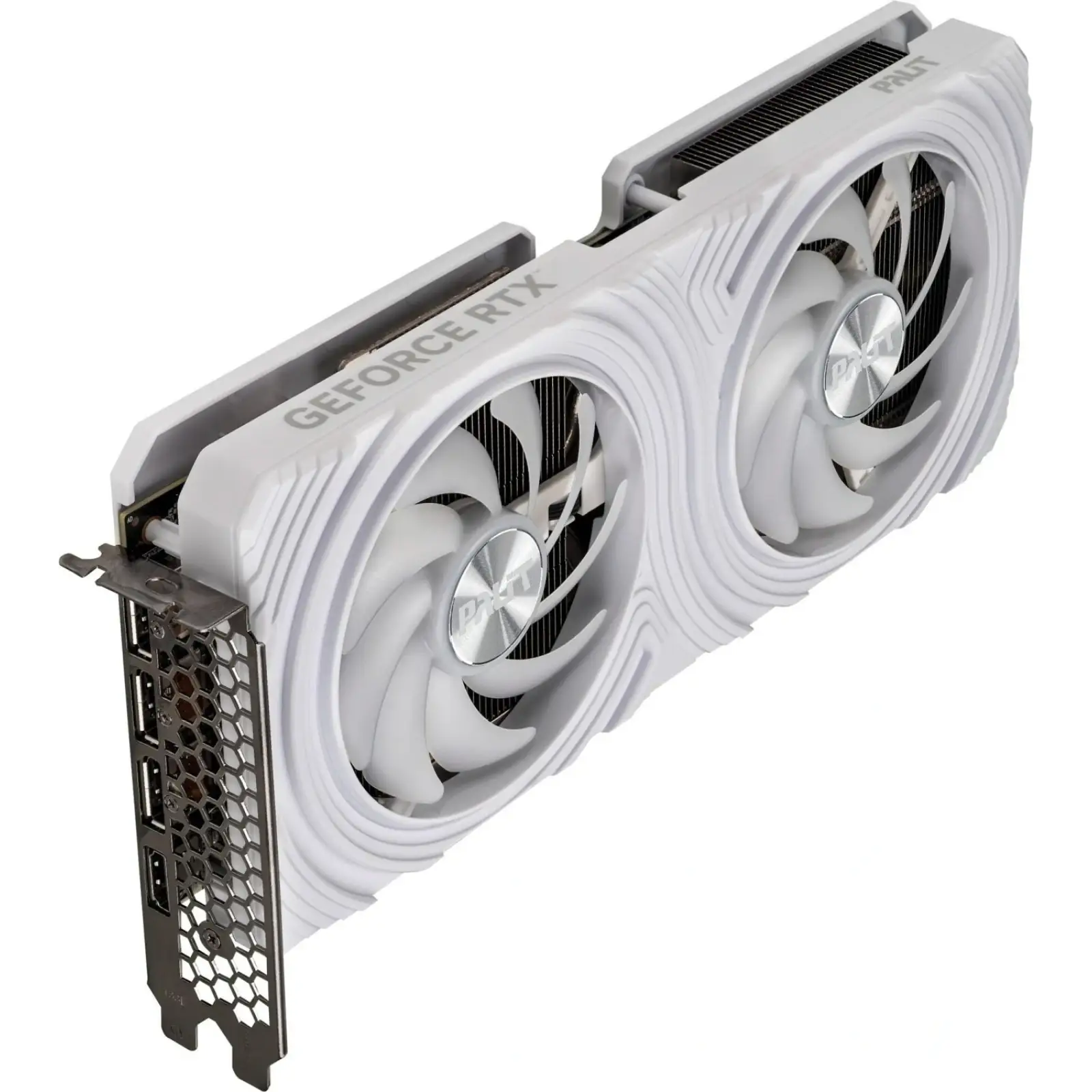 Видеокарта GF RTX 4060 Ti 8GB GDDR6 White Palit (NE6406T019P1-1048L) UA