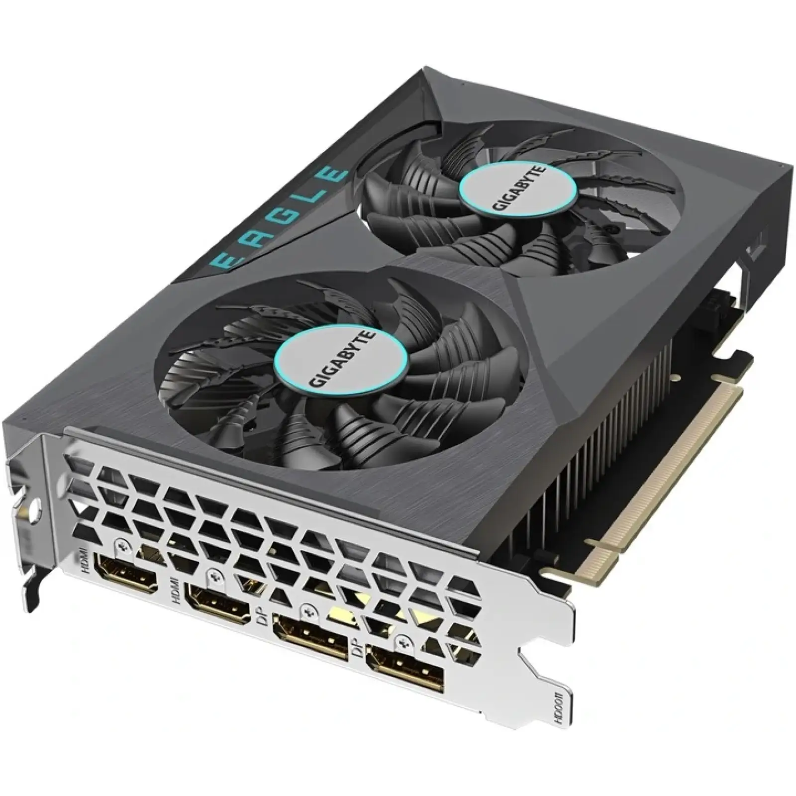 Видеокарта GF RTX 3050 6GB GDDR6 WindForce OC Gigabyte (GV-N3050WF2OC-6GD) UA