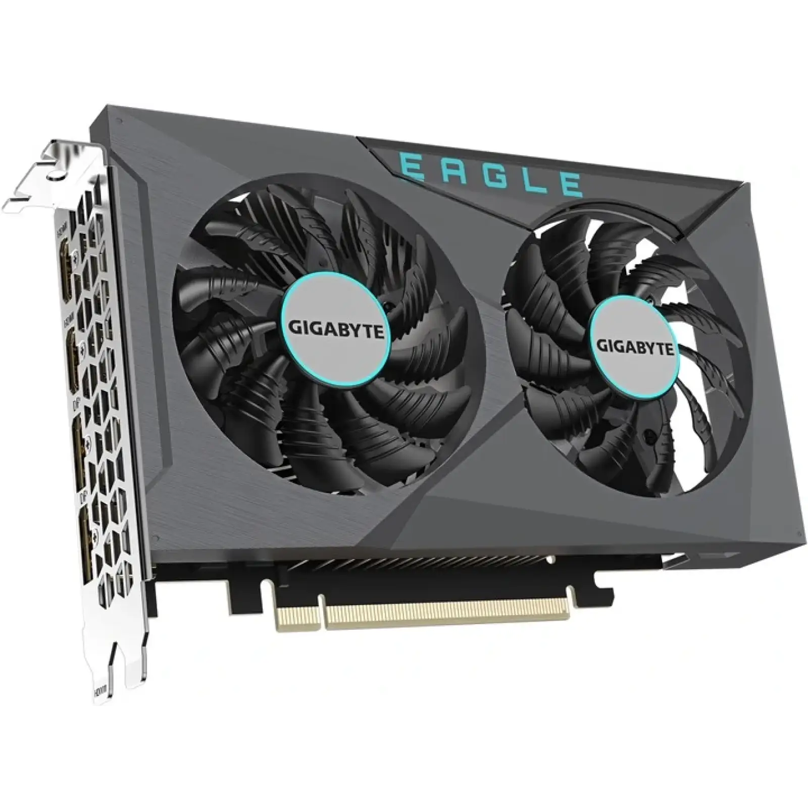 Видеокарта GF RTX 3050 6GB GDDR6 WindForce OC Gigabyte (GV-N3050WF2OC-6GD) UA
