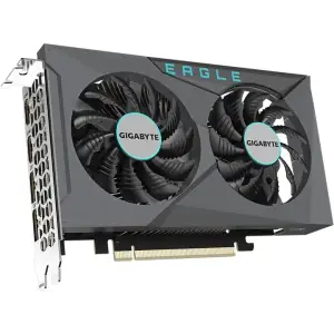 Видеокарта GF RTX 3050 6GB GDDR6 WindForce OC Gigabyte (GV-N3050WF2OC-6GD) UA