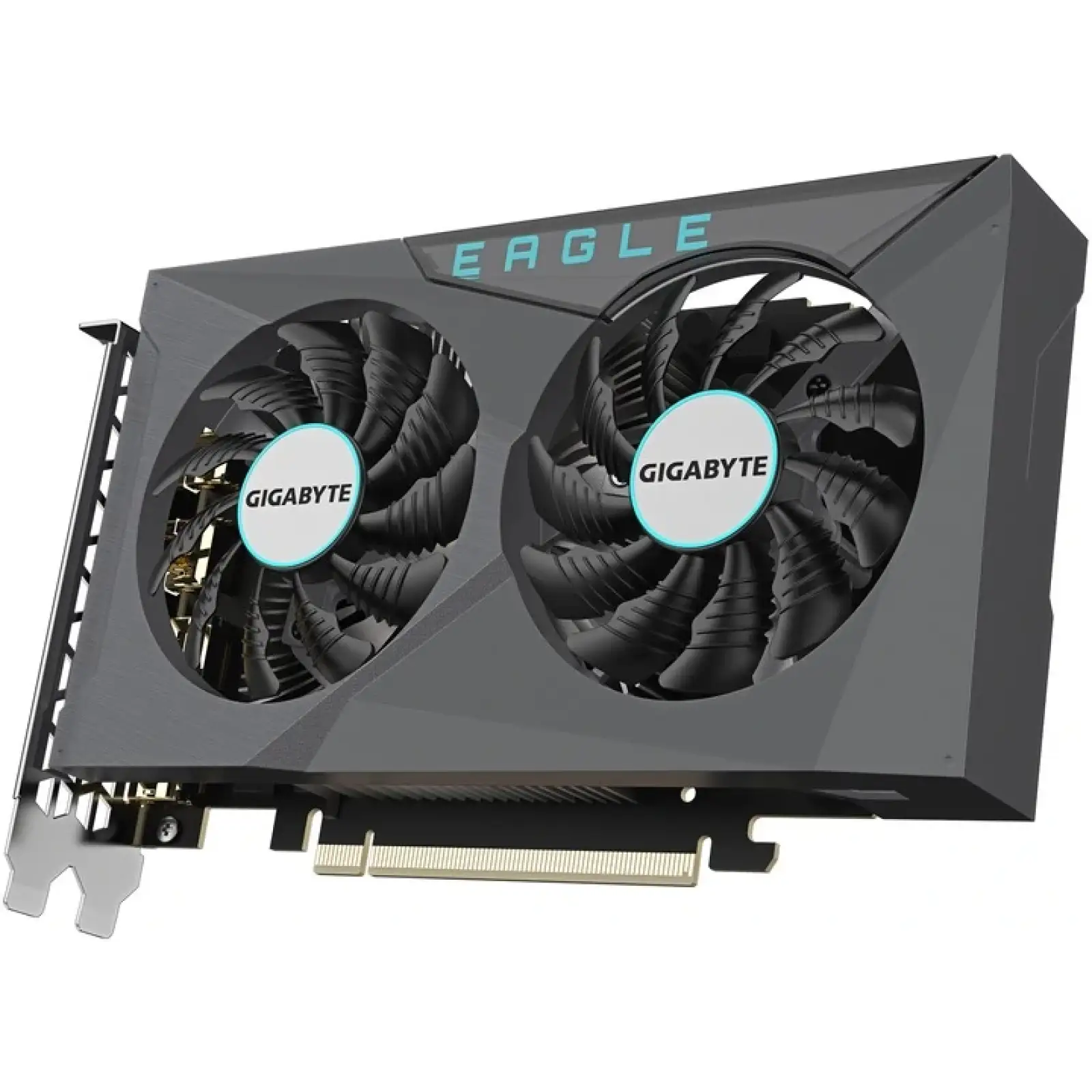 Видеокарта GF RTX 3050 6GB GDDR6 WindForce OC Gigabyte (GV-N3050WF2OC-6GD) UA
