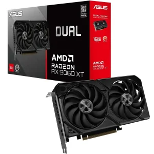 Відеокарта AMD Radeon RX 9060 XT 16GB GDDR6 Dual Asus (DUAL-RX9060XT-16G) UA