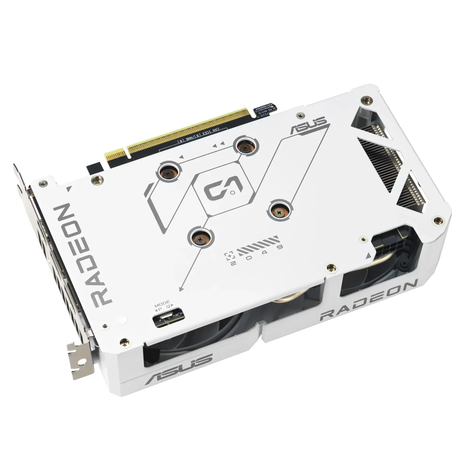 Відеокарта AMD Radeon RX 9060 XT 16GB (DUAL-RX9060XT-16G-WHITE) UA