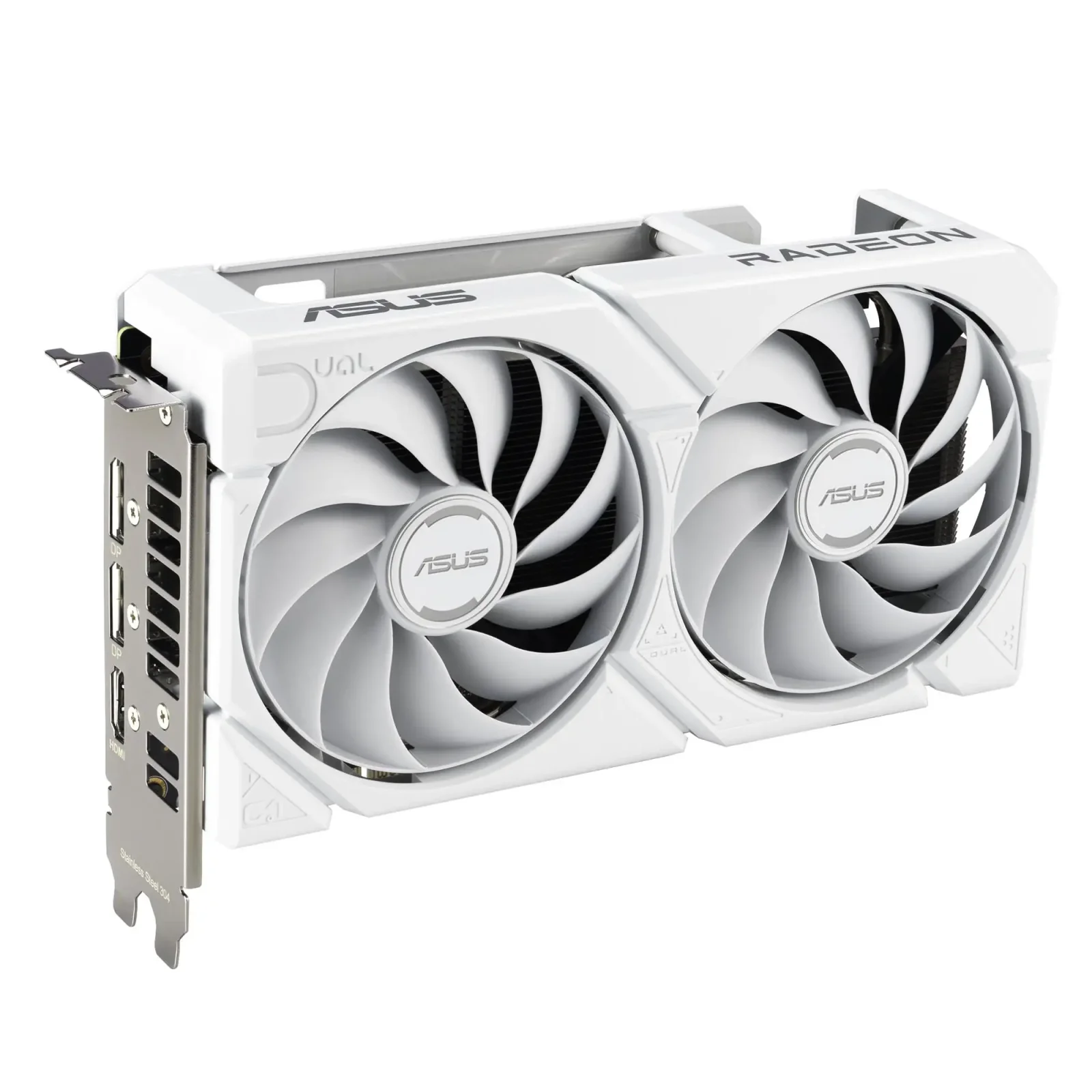 Відеокарта AMD Radeon RX 9060 XT 16GB (DUAL-RX9060XT-16G-WHITE) UA