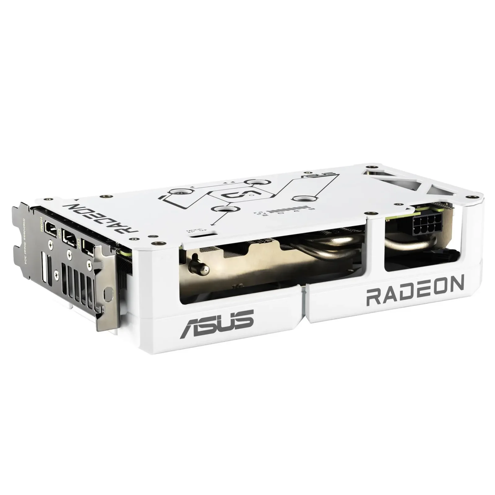 Відеокарта AMD Radeon RX 9060 XT 16GB (DUAL-RX9060XT-16G-WHITE) UA
