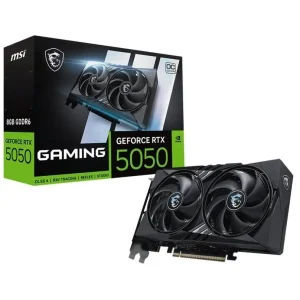 Видеокарта GF RTX 5050 8GB GDDR6 Gaming OC MSI (GeForce RTX 5050 8G GAMING OC) UA