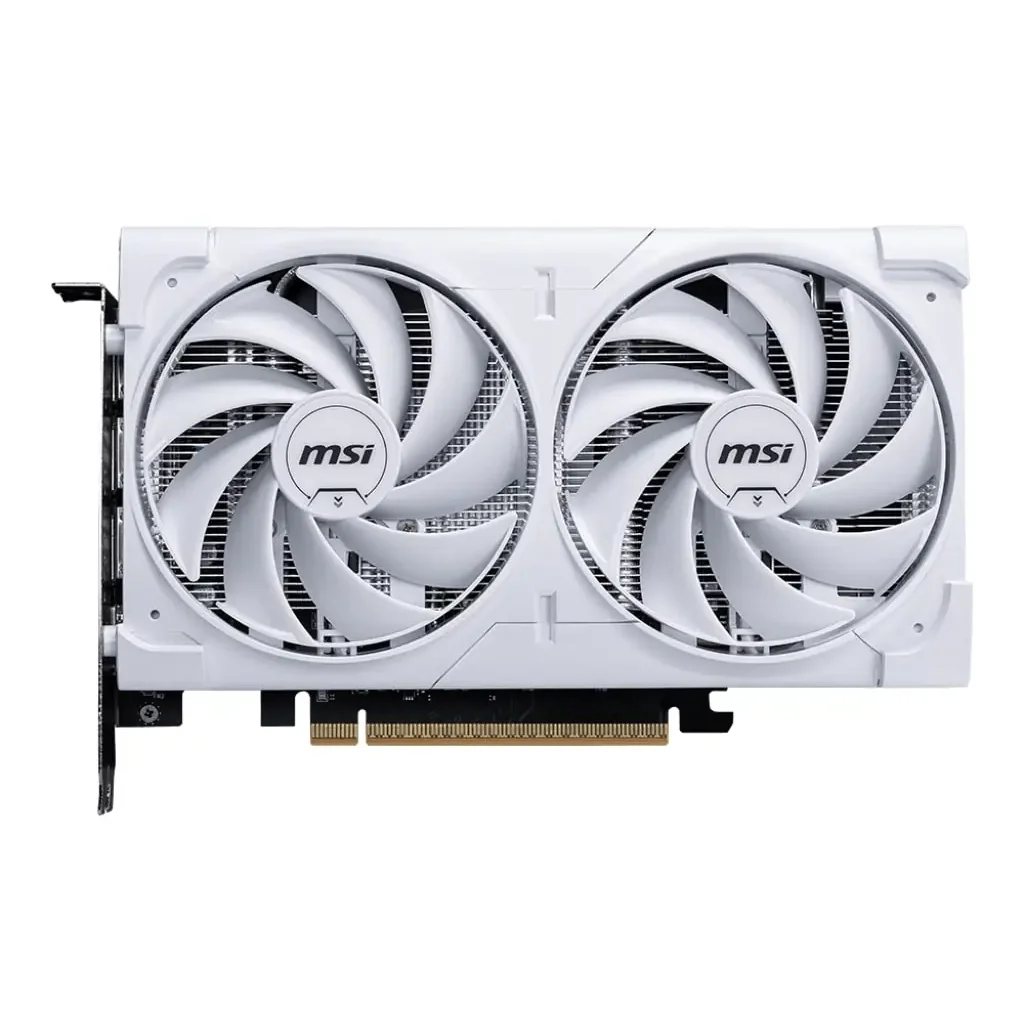 Відеокарта GF RTX 5060 8GB GDDR7 Ventus 2X OC White MSI (GeForce RTX 5060 8G VENTUS 2X OC WHITE) UA