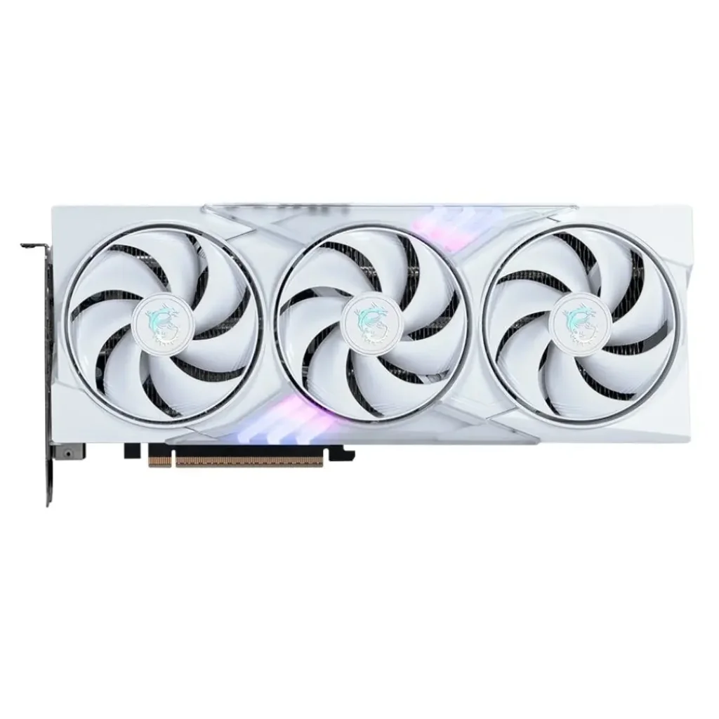 Видеокарта GF RTX 5060 Ti 16GB GDDR7 Gaming Trio OC White MSI (GeForce RTX 5060 Ti 16G GAMING TRIO OC WHITE) UA
