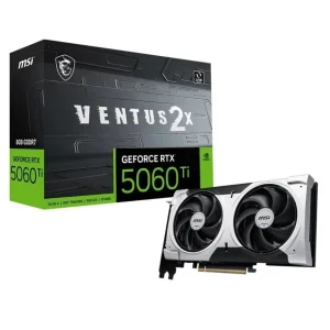 Видеокарта GF RTX 5060 Ti 8GB GDDR7 Ventus 2X Plus MSI (GeForce RTX 5060 Ti 8G VENTUS 2X PLUS) UA