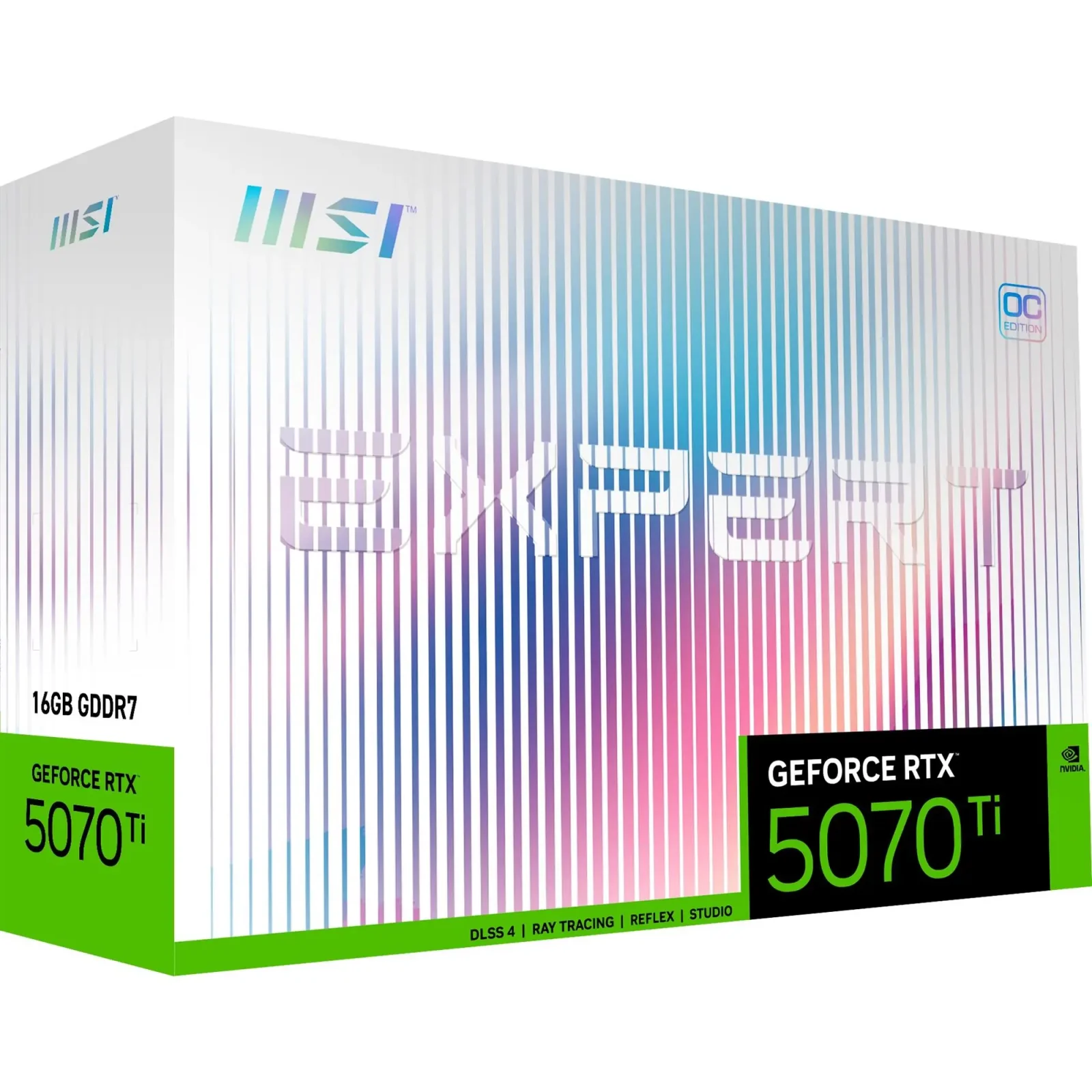Видеокарта GF RTX 5070 Ti 16GB GDDR7 Expert OC MSI (GeForce RTX 5070 Ti 16G EXPERT OC) UA