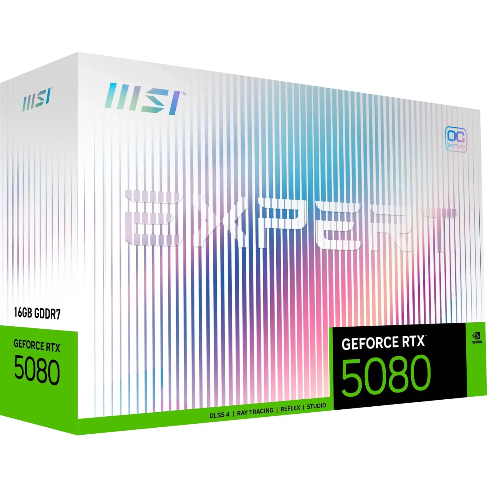 Відеокарта GF RTX 5080 16GB GDDR7 Expert OC MSI (GeForce RTX 5080 16G EXPERT OC) UA