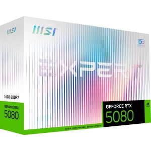 Відеокарта GF RTX 5080 16GB GDDR7 Expert OC MSI (GeForce RTX 5080 16G EXPERT OC) UA