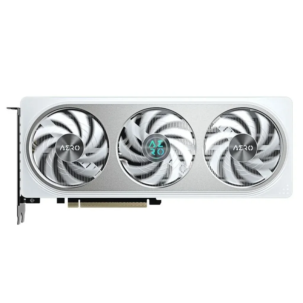 Відеокарта GF RTX 5060 8GB GDDR7 Aero OC Gigabyte (GV-N5060AERO OC-8GD) UA