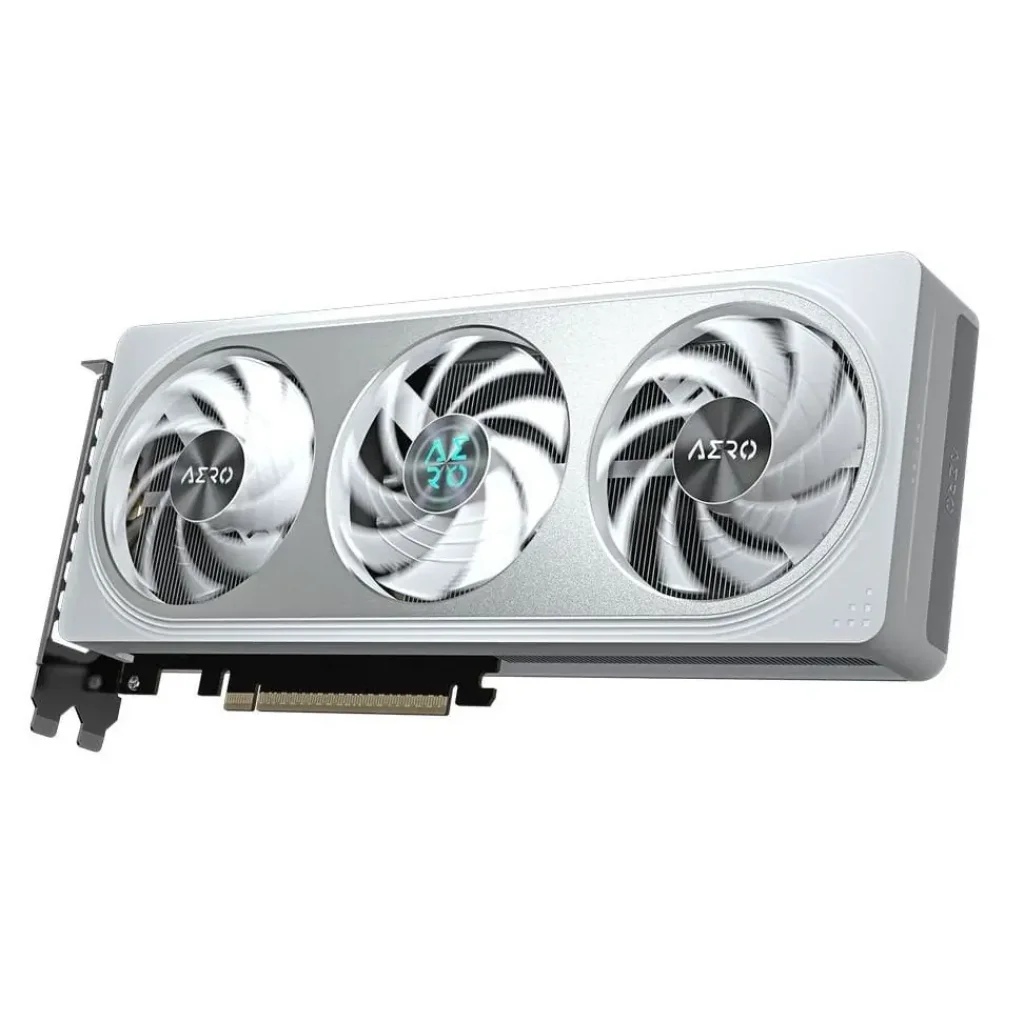 Відеокарта GF RTX 5060 8GB GDDR7 Aero OC Gigabyte (GV-N5060AERO OC-8GD) UA