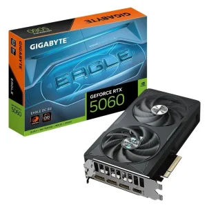 Відеокарта GF RTX 5060 8GB GDDR7 Eagle OC Gigabyte (GV-N5060EAGLE OC-8GD) UA