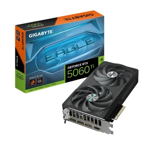 Відеокарта GF RTX 5060 Ti 8GB GDDR7 Eagle OC Gigabyte (GV-N506TEAGLE OC-8GD) UA